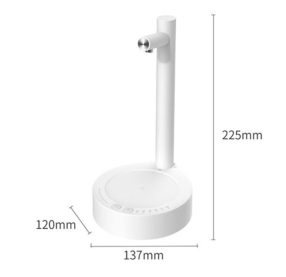 Intelligent Desktop Water Bottle Dispenser, Portable Electric Water Dispenser for Home,Office,Outdoor USB Charging Automatic Drinking Water Bottle Pump for 5 Gallon & Universal Bottles
