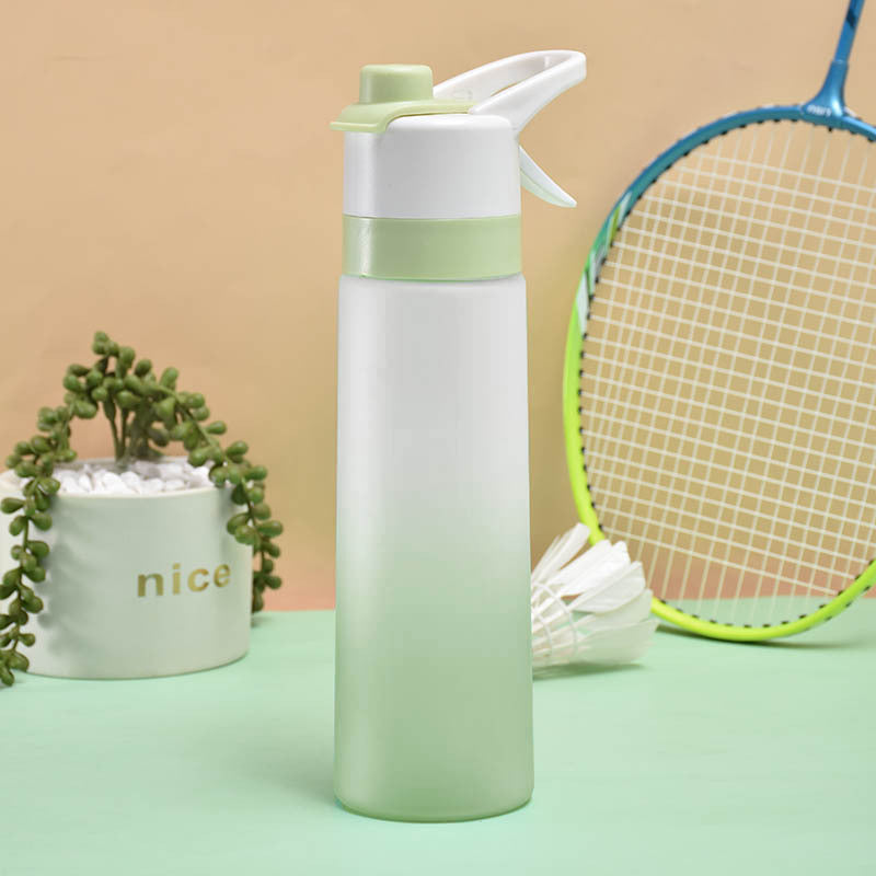 Spray Water Bottle For Girls Outdoor Sport Fitness Water Cup Large Capacity Spray Bottle BPA Free Drinkware Travel Bottles Kitchen Gadgets