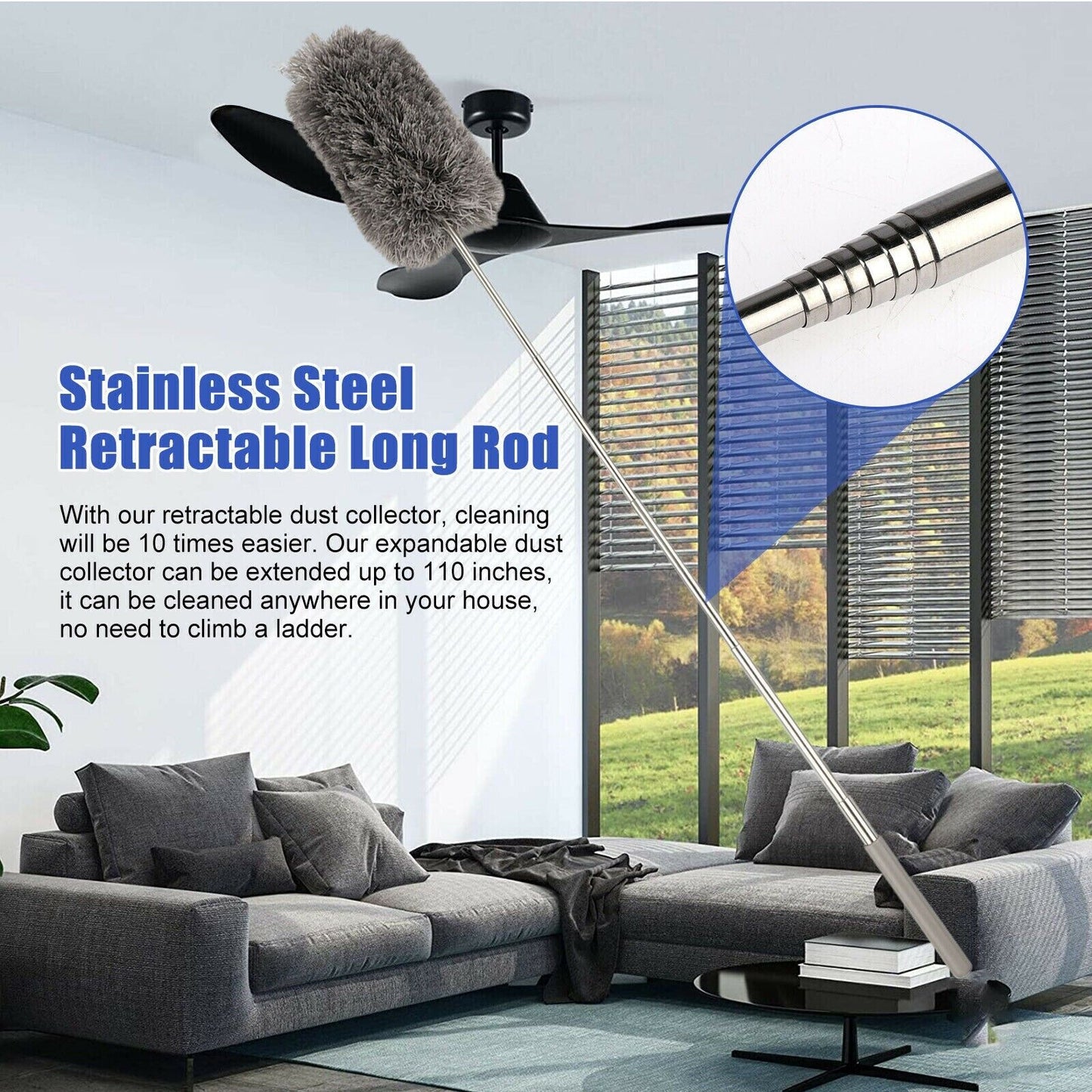 long handle duster
