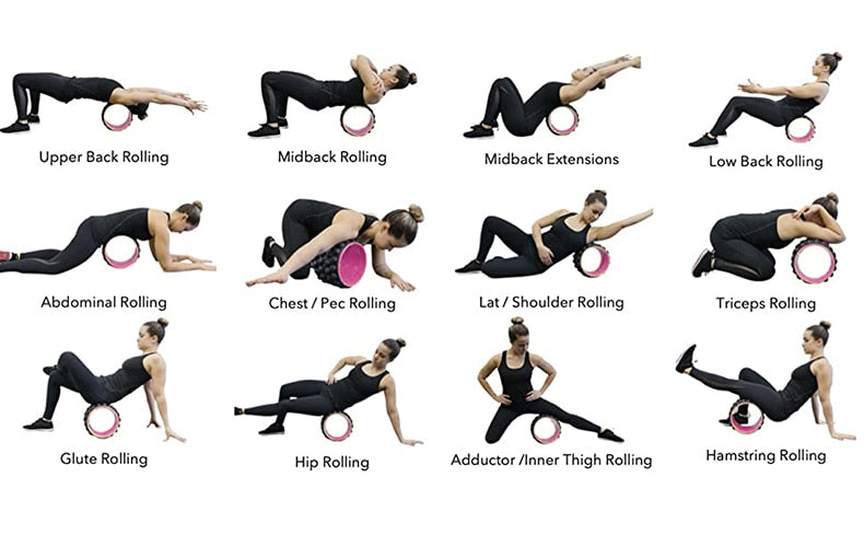 Yoga Wheel Back 3D Stovepipe Eco Pilates