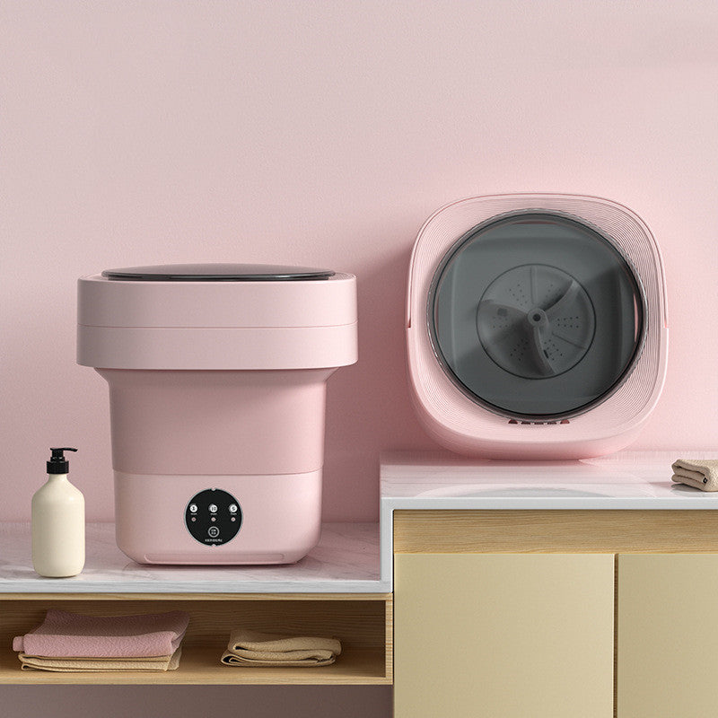 mini foldable washing machine portable mini socks underwear panties washing machine big capacity 3 models with spinning dry gadgets