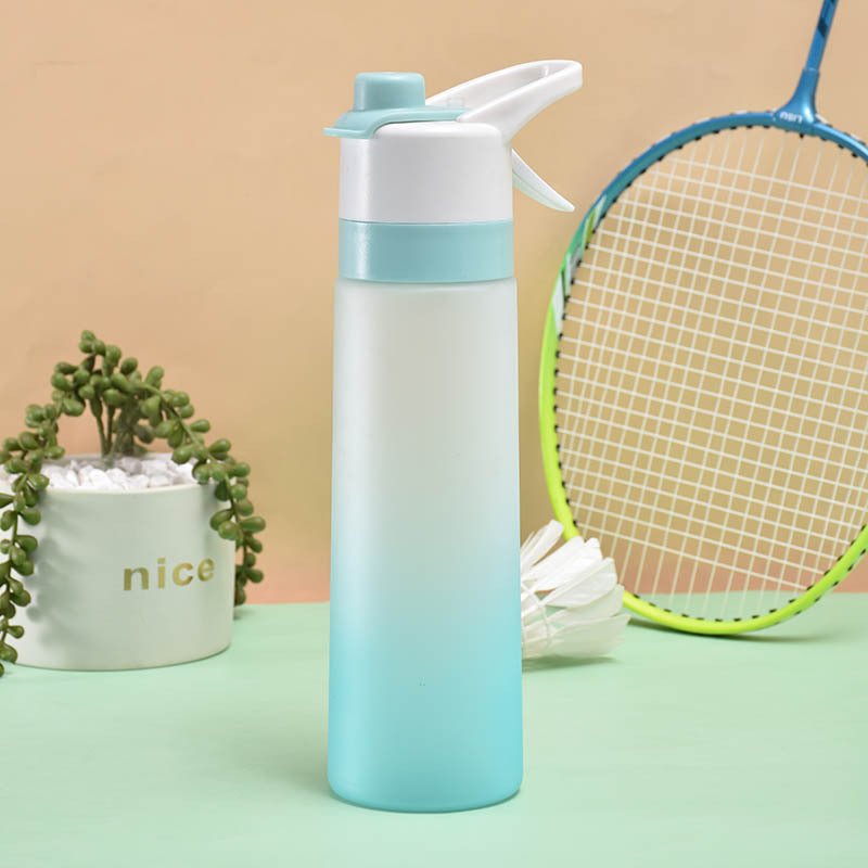 Spray Water Bottle For Girls Outdoor Sport Fitness Water Cup Large Capacity Spray Bottle BPA Free Drinkware Travel Bottles Kitchen Gadgets
