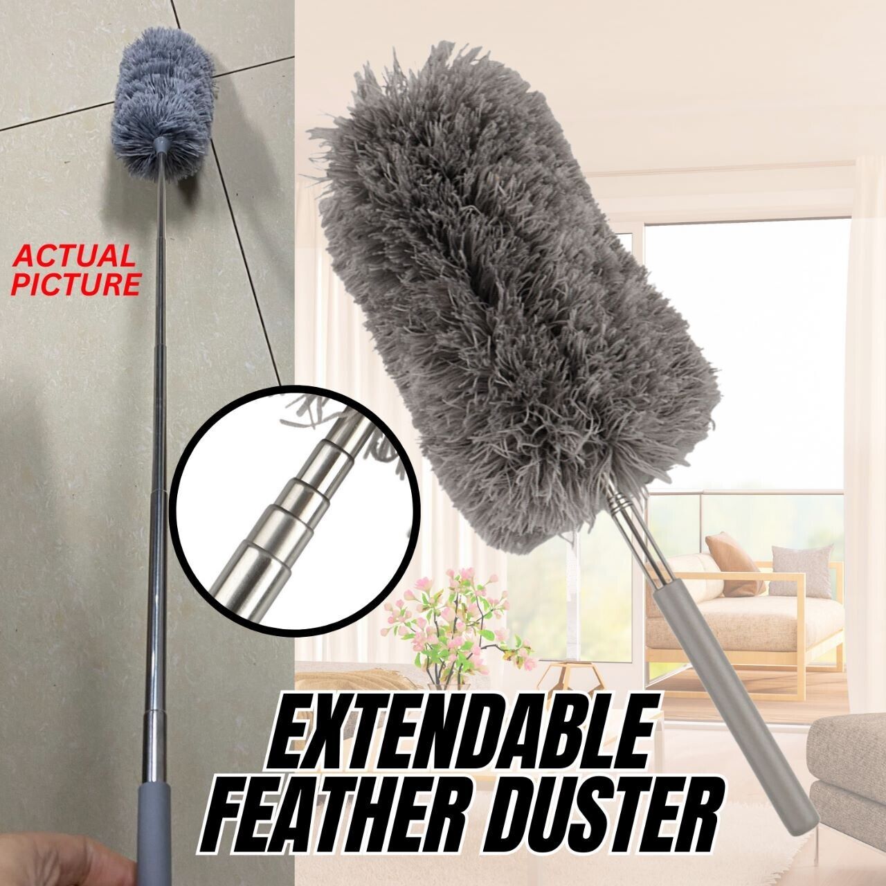 Extendable Feather Duster