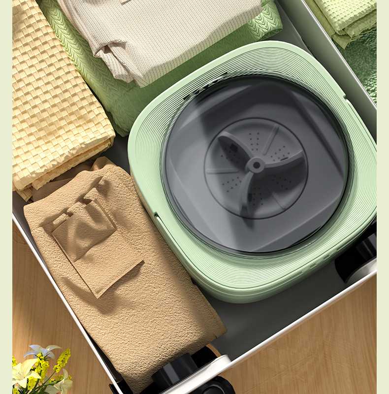 mini foldable washing machine portable mini socks underwear panties washing machine big capacity 3 models with spinning dry gadgets