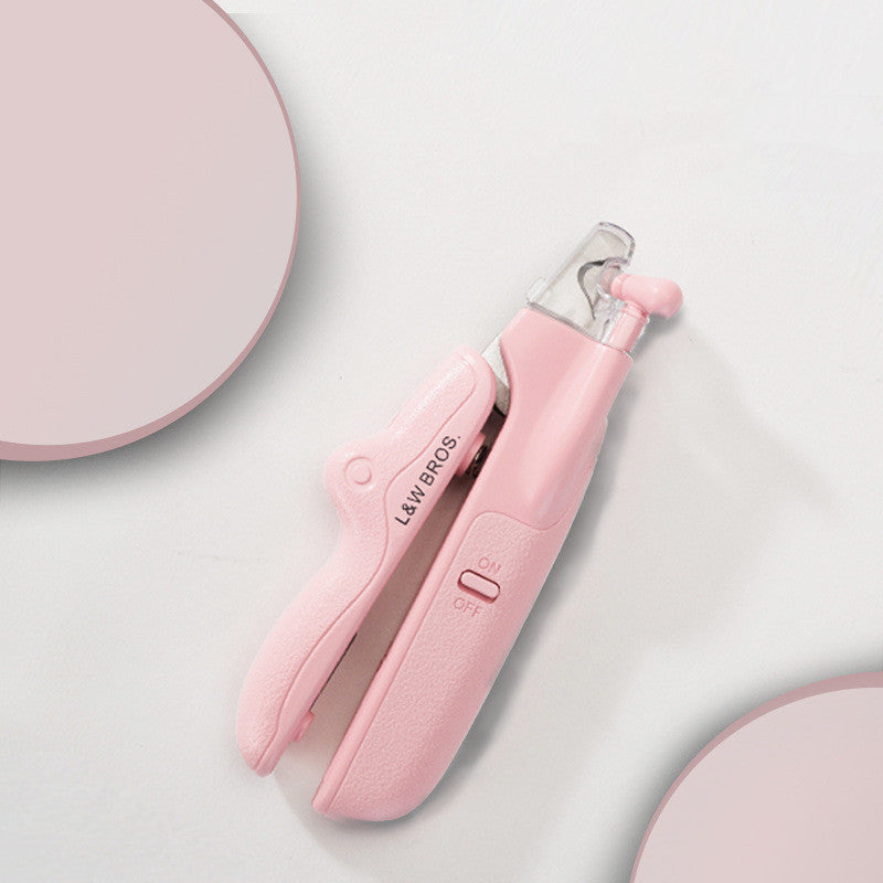 Pet nail clippers with led light dogs cat nail scissors professional trimmer tool care grooming supplies