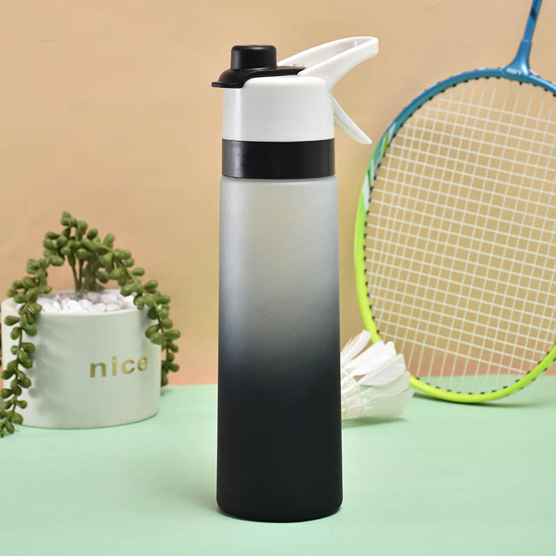 Spray Water Bottle For Girls Outdoor Sport Fitness Water Cup Large Capacity Spray Bottle BPA Free Drinkware Travel Bottles Kitchen Gadgets