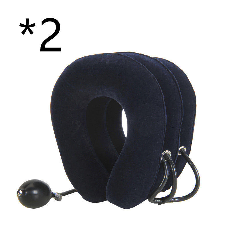 Cervical Neck Traction Device Inflatable, Neck Cervical-Brace Neck Stretcher, Easy to Use for Chronic Neck and Shoulder Pain Relief Traction Spine Alignment
