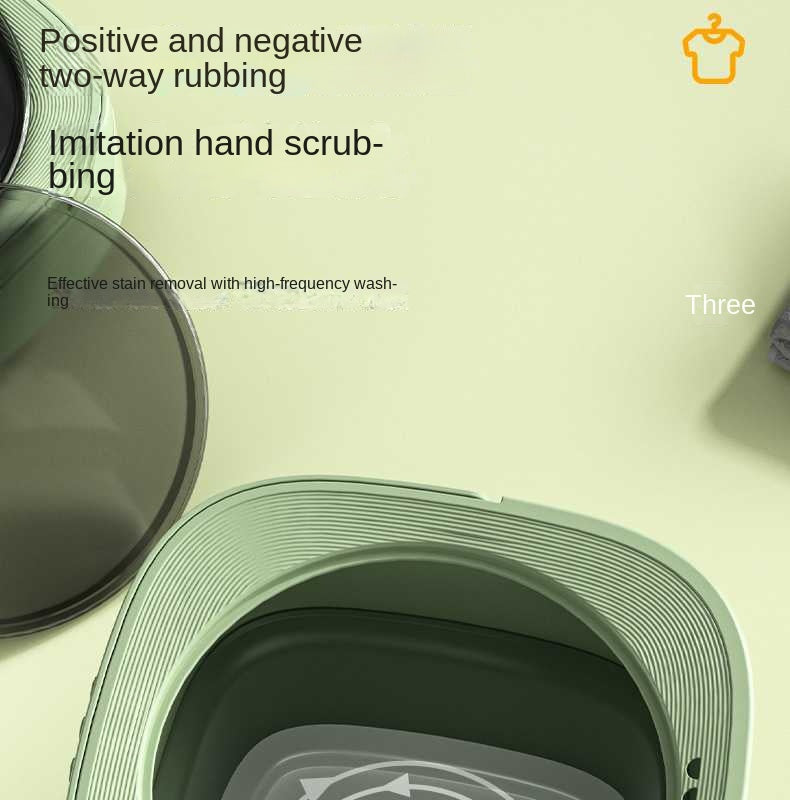 mini foldable washing machine portable mini socks underwear panties washing machine big capacity 3 models with spinning dry gadgets