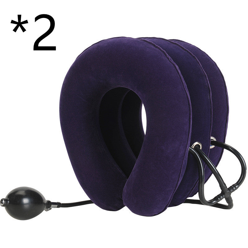 Cervical Neck Traction Device Inflatable, Neck Cervical-Brace Neck Stretcher, Easy to Use for Chronic Neck and Shoulder Pain Relief Traction Spine Alignment