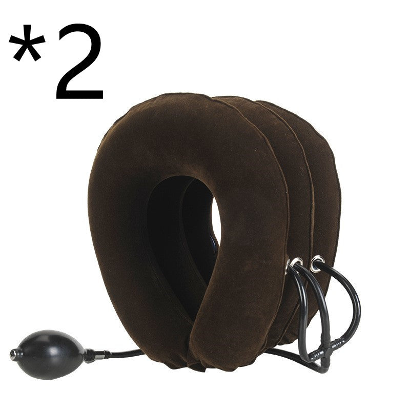 Cervical Neck Traction Device Inflatable, Neck Cervical-Brace Neck Stretcher, Easy to Use for Chronic Neck and Shoulder Pain Relief Traction Spine Alignment