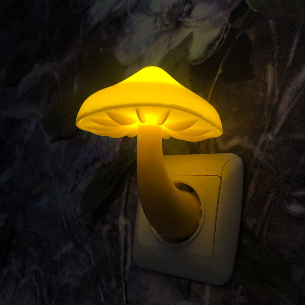 Cute mushroom light