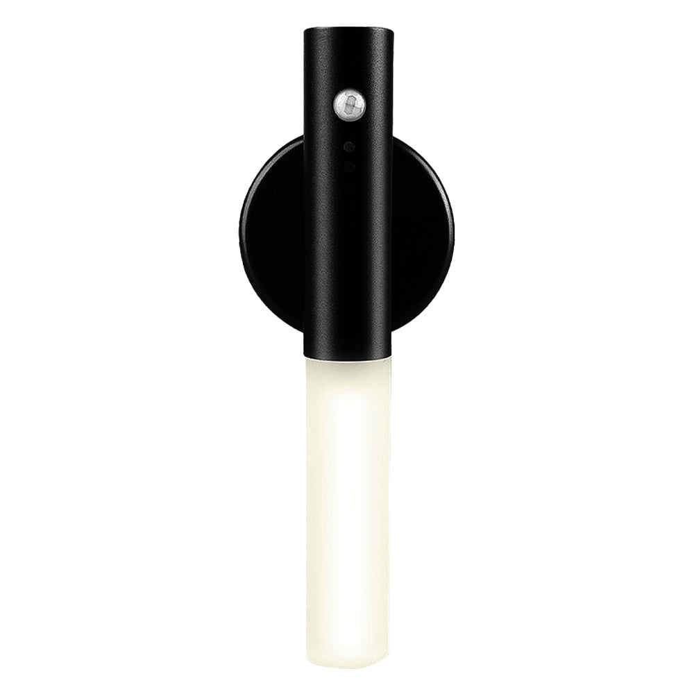 Auto led usb magnetic wood wireless night light corridors porch lights pir motion sensor wall light cabinet lam