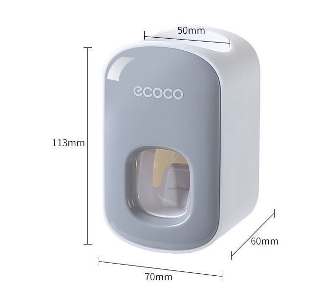 wall mounted automatic toothpaste holder bathroom accessories set dispenser
