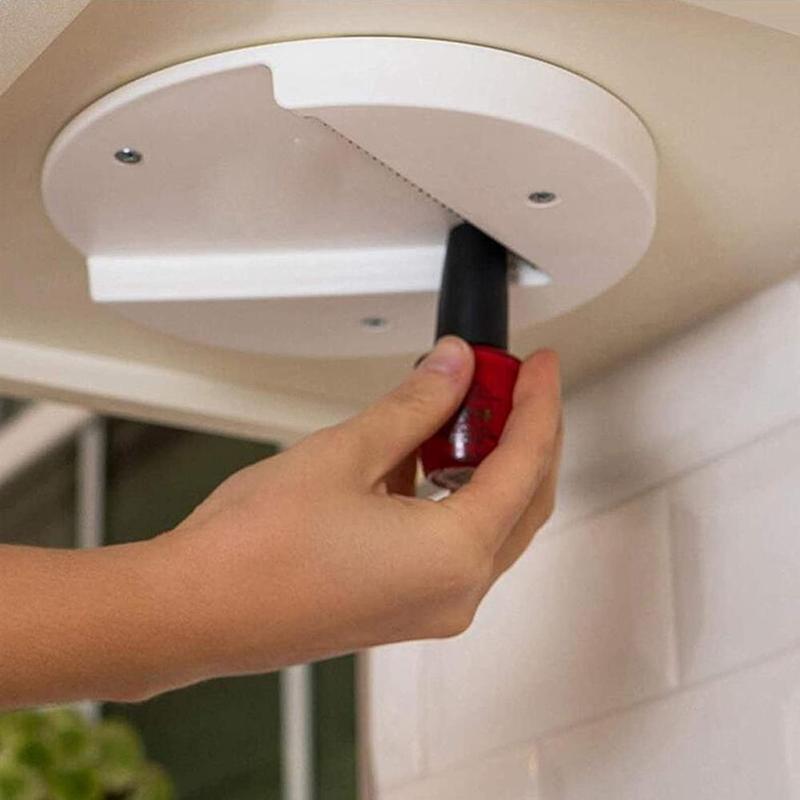 Creative can opener under the cabinet self adhesive jar bottle opener top lid remover wet grip jar-opener ez jar opener weak single hand under cabinet counter lid opener