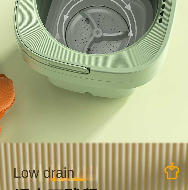 mini foldable washing machine portable mini socks underwear panties washing machine big capacity 3 models with spinning dry gadgets