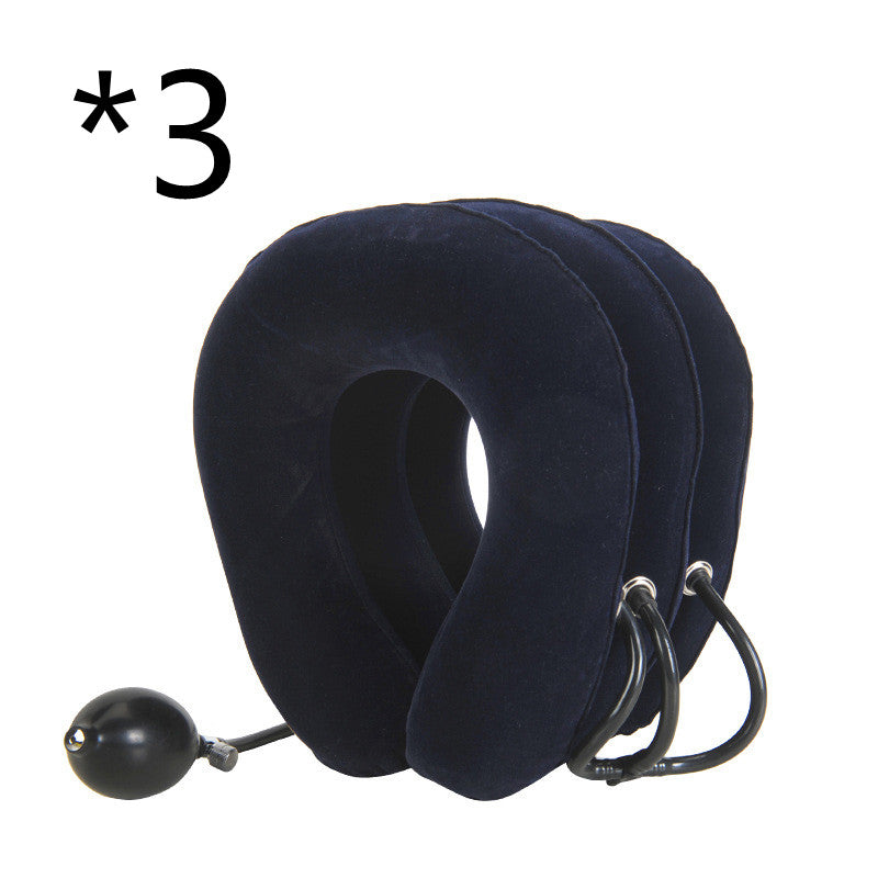 Cervical Neck Traction Device Inflatable, Neck Cervical-Brace Neck Stretcher, Easy to Use for Chronic Neck and Shoulder Pain Relief Traction Spine Alignment
