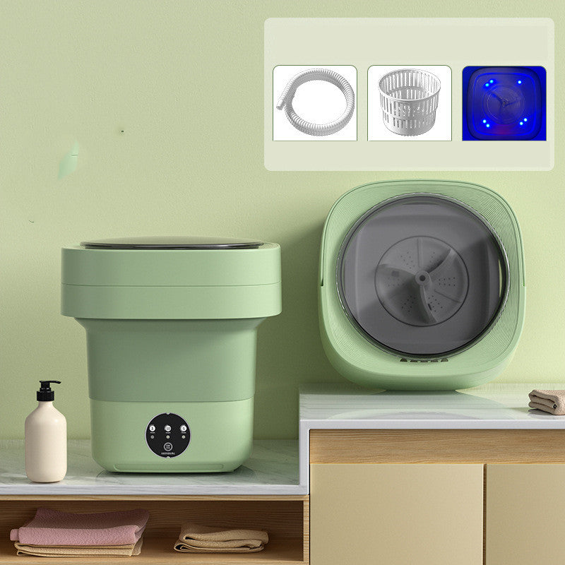mini foldable washing machine portable mini socks underwear panties washing machine big capacity 3 models with spinning dry gadgets